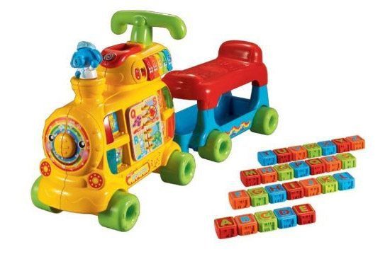 Image of the Sit-to-Stand Alphabet Train by VTech Image of the Sit-to-Stand Alphabet Train by VTech
