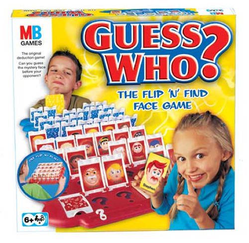 Image showing the Guess Who game by Hasbro / Milton Bradley Image showing the Guess Who game by Hasbro / Milton Bradley